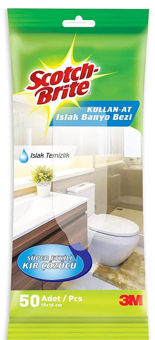 Scotch-Brite Kullan At Islak Bez