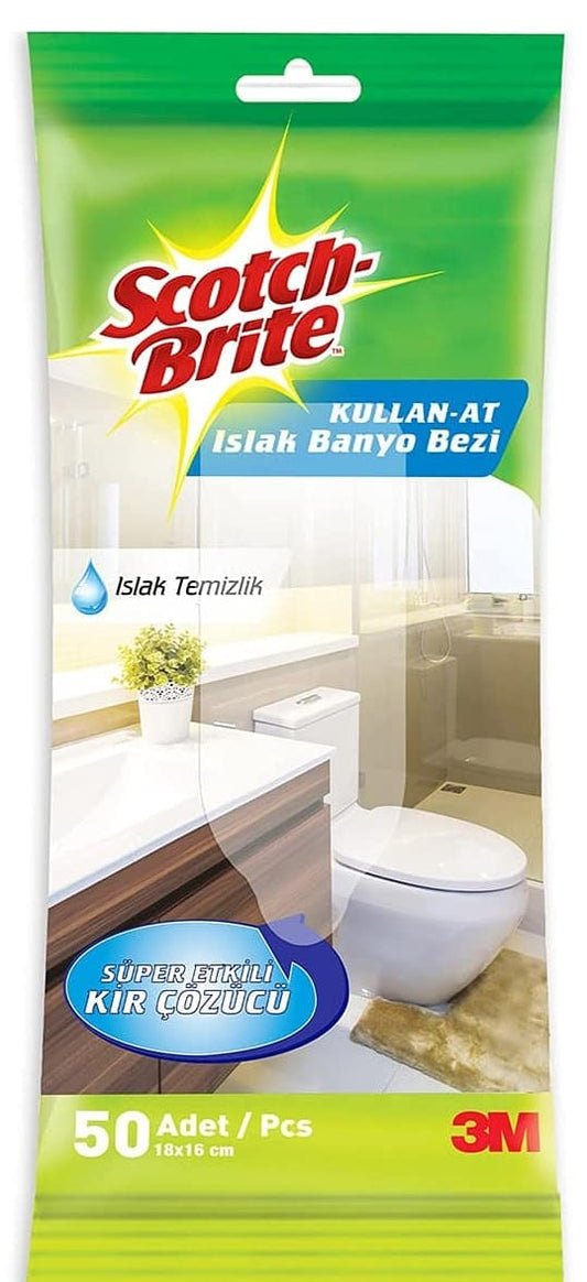 Scotch-Brite Kullan At Islak Bez