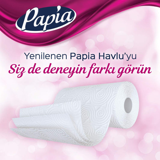 Papia Havlu 12'li