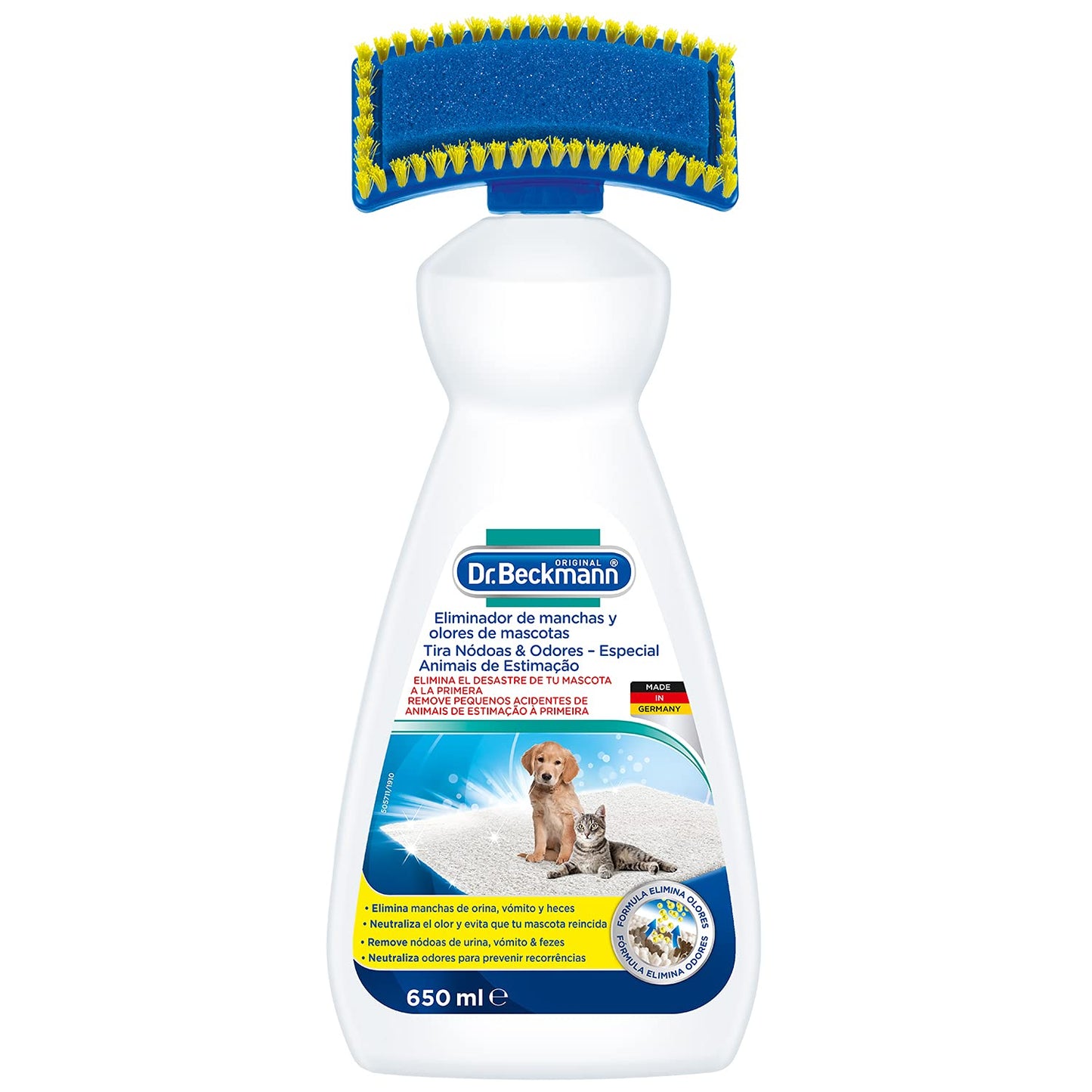 Dr. Beckmann Evcil hayvan leke ve koku giderici 650 ml