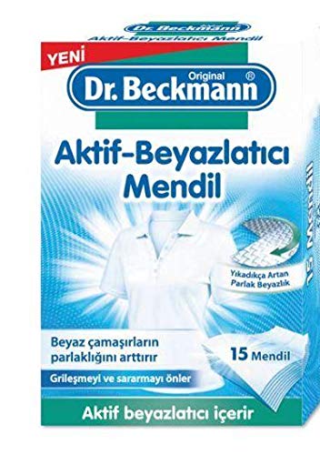 Dr Beckmann Aktif Beyaz Mendil, 15'li
