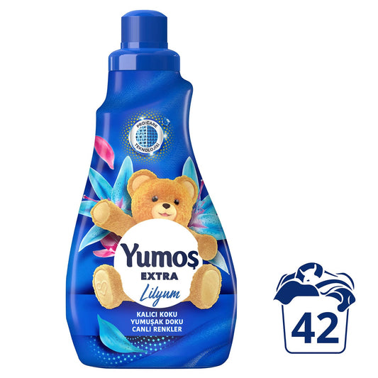 YUMOS Extra Konsantre Çamaşır Yumuşatıcısı Lilyum 1008 ml