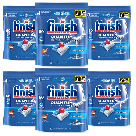 Finish Quantum Bulaşık Makinesi Deterjanı Tableti