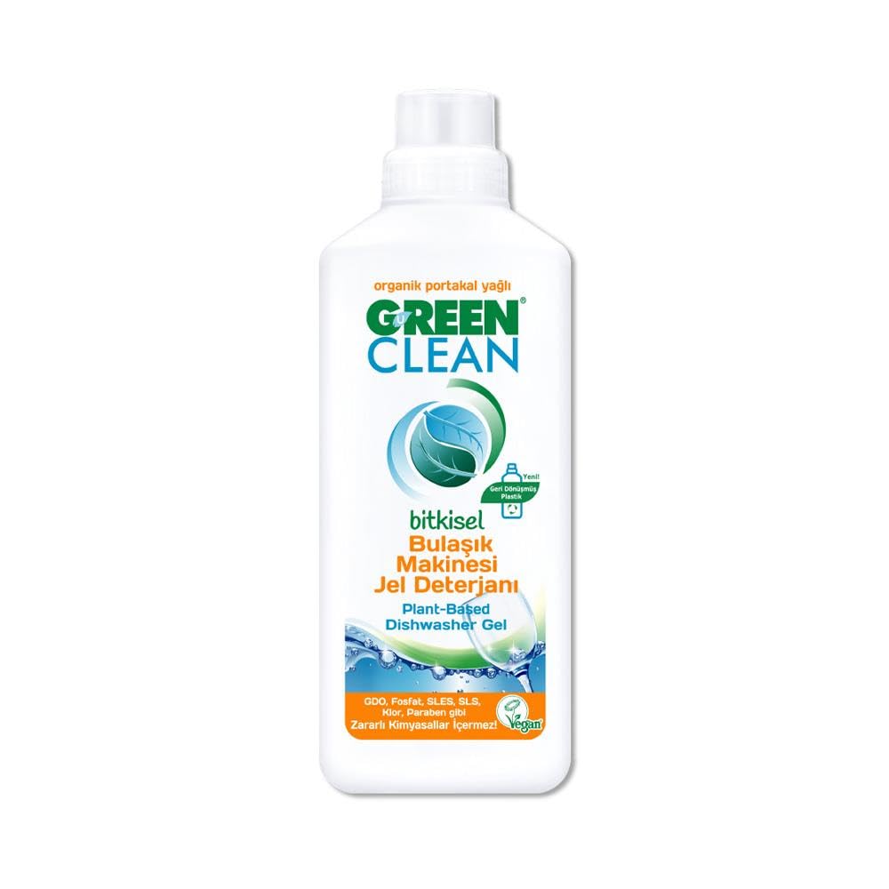U Green Clean Bulaşık Makinesi Jel Deterjan Portakal 1 Litre