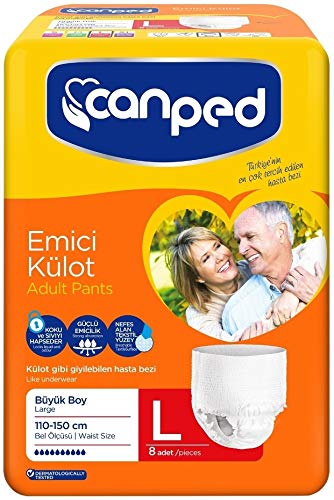 Canbebe Canped Emici Külot, Large