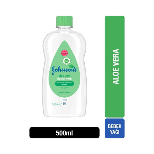 Johnson's Baby Bebek Yagı Aloe Vera 500 Ml