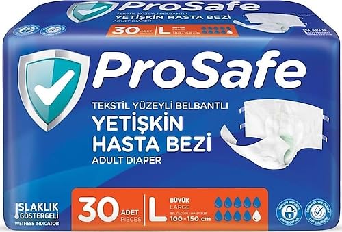 Canbebe Prosafe AIO Large N1 30x2 Büyük Boy Hasta Bezi