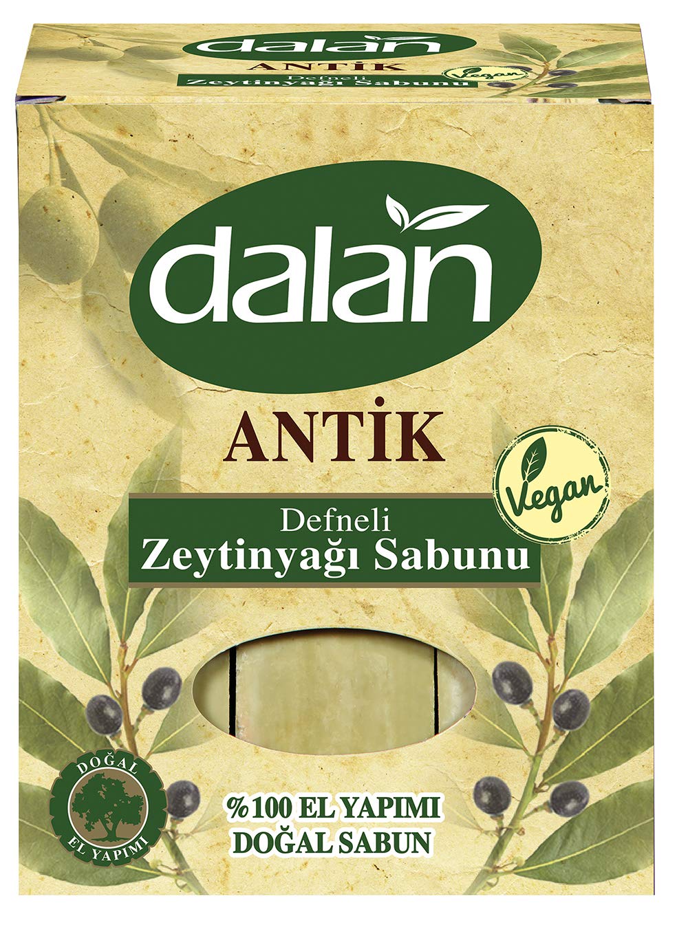 Dalan Antik Zeytinyağlı Sabun Defne 1 Paket (1 X 900 G)