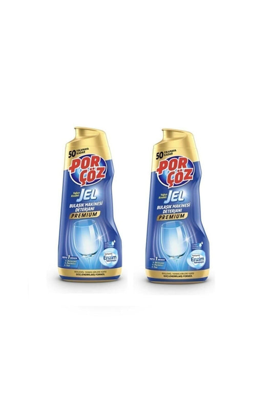 Porçöz Bulaşık Makinası Deterjanı Jel 900 Ml X 2 Adet
