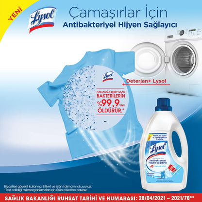 Lysol Çamaşırlar için Sıvı Antibakteriyel Hijyen Sağlayıcı