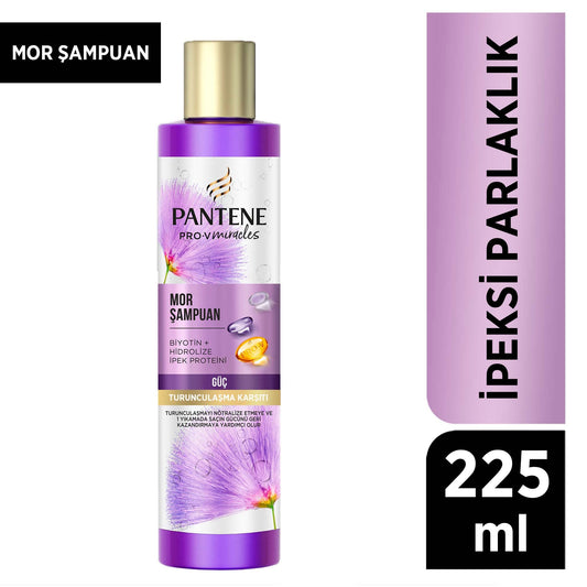 Pantene Mor Şampuan Kremi 225 ml