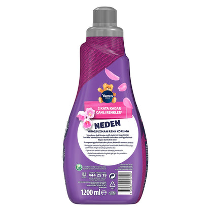 Yumoş Uzman Konsantre Çamaşır Yumuşatıcısı Renk Koruma 50 Yıkama (1 x 1200 ml)