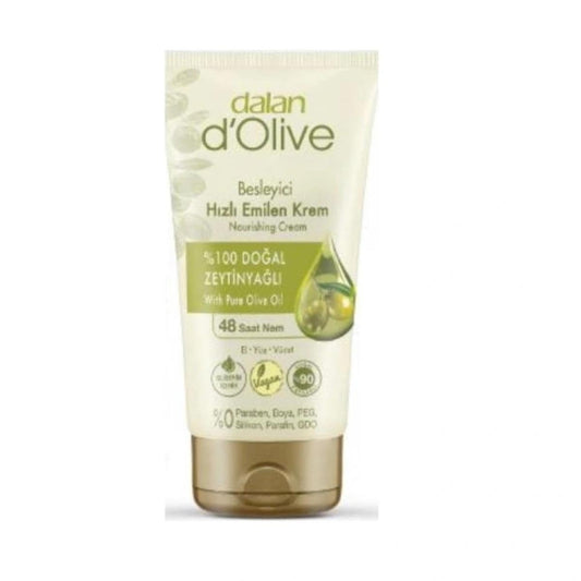 DALAN D'OLİVE - %100 DOĞAL ZEYTİNYAĞLI - HIZLI EMİLEN BESLEYİCİ KREM 60 mL