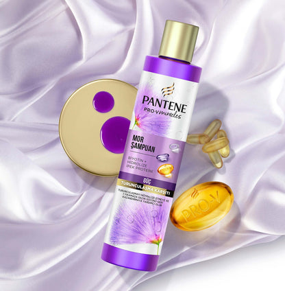 Pantene Mor Şampuan Kremi 225 ml