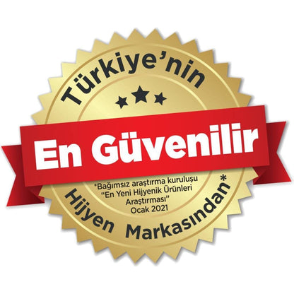 Evony Islak Havlu Standart Sensitive Tekli 50 Yaprak, Standart, Normal
