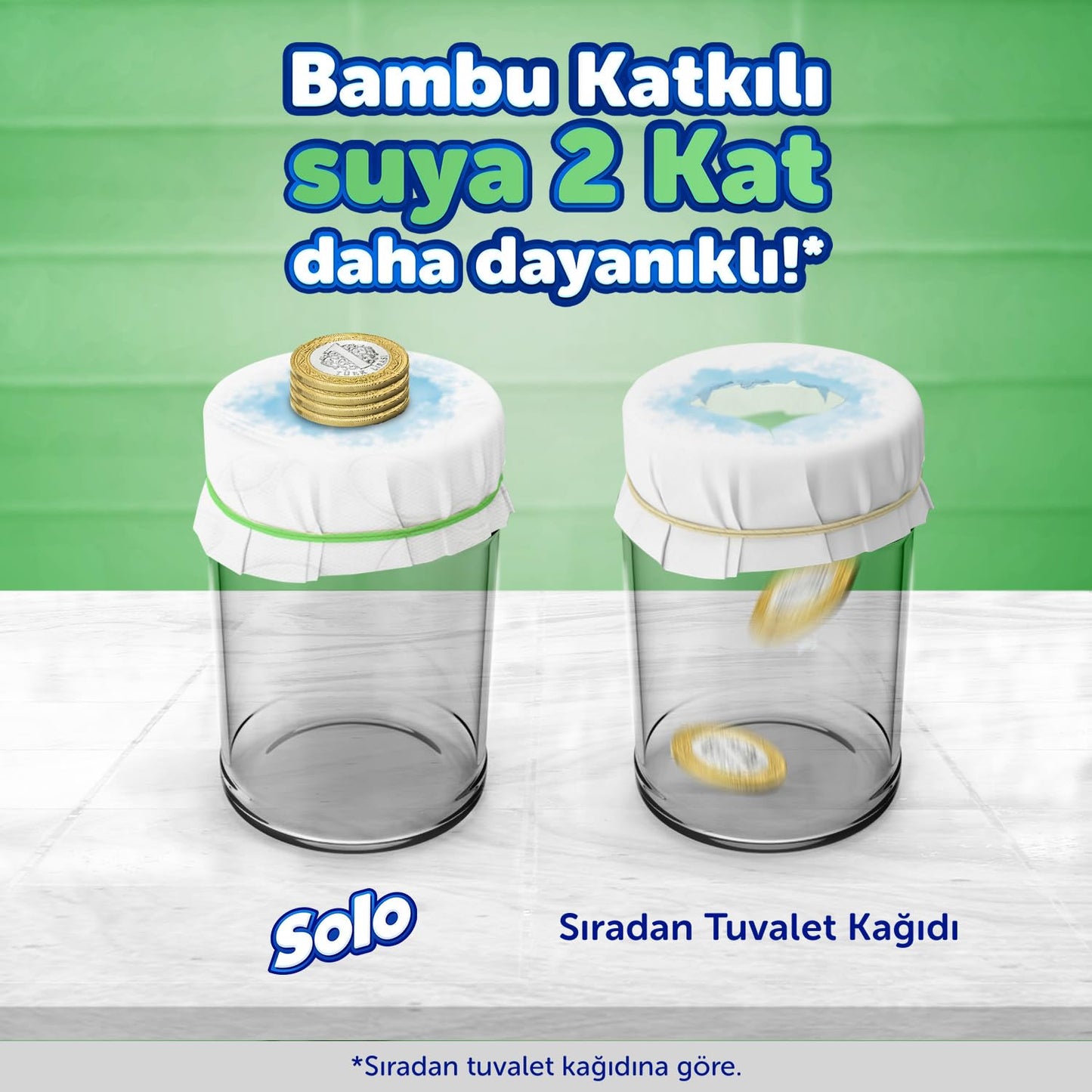 SOLO Bambu Katkılı Tuvalet Kağıdı 40’lı