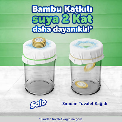SOLO Bambu Katkılı Tuvalet Kağıdı 40’lı