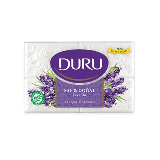 Duru Saf & Doğal Lavanta Beyaz Kalıp Sabun, 600 gr