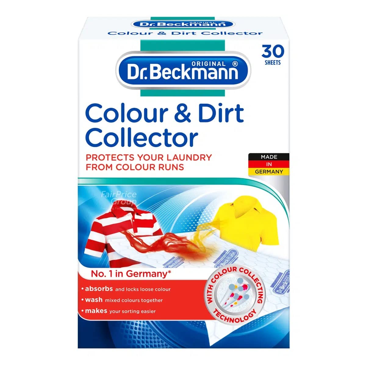 Dr Beckmann Renk Koruyucu Mendil, 12'li