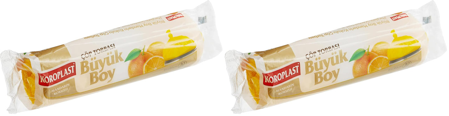 Koroplast Mandarin Kokulu Çöp Torbası