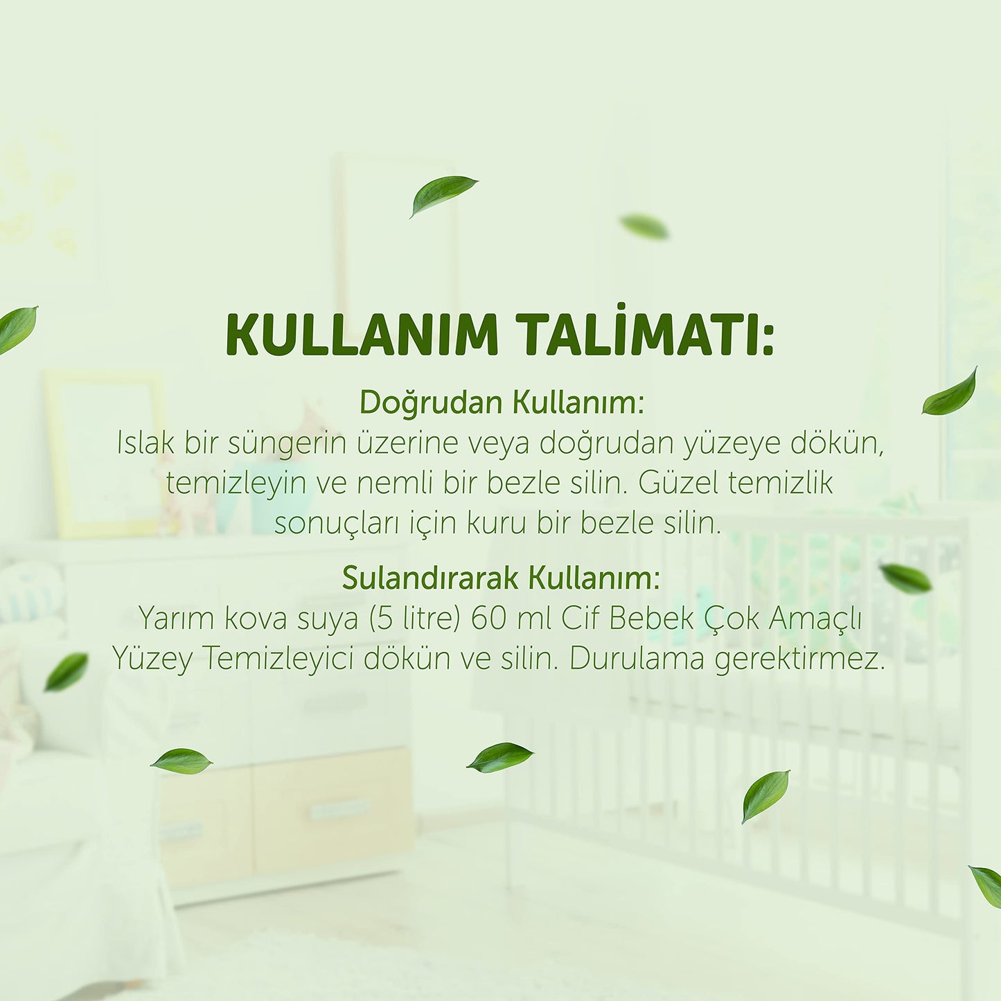 Cif Bebek Çok Amaçlı Yüzey Temizleyici 1000 ml