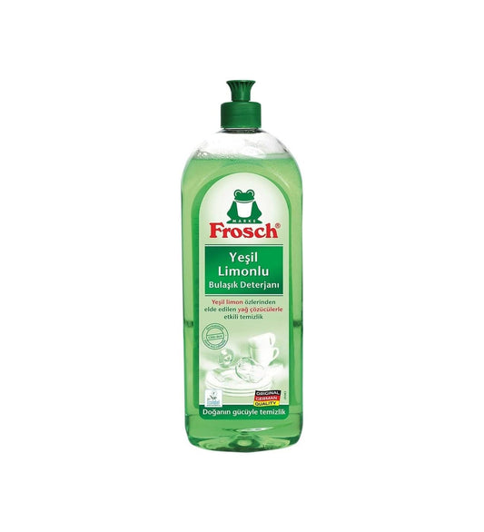 Frosch Yeşil Limonlu Bulaşık Deterjanı 750 ml x 10 Adet