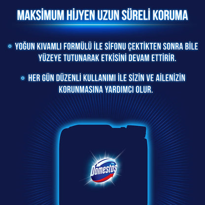 Domestos Yoğun Kıvamlı Çamaşır Suyu Çam Ferahlığı Maksimum Hijyen 3240 ml