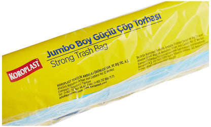 Koroplast Güçlü Jumbo Boy Çöp Poşeti 7'li