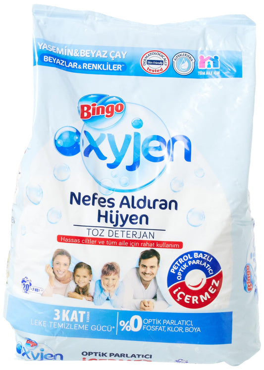 Bingo Oxyjen Toz Deterjan 3 Kg