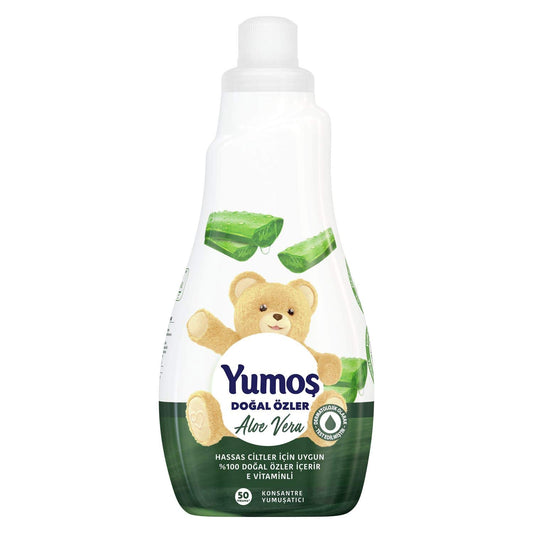 Yumoş Extra Aleovera Konsantre Çamaşır Yumuşatıcı 1200 ml 50 Yıkama 1 Paket