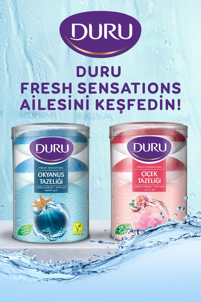 DURU Fresh Sensations Ocean Sabun, 100 Gramx4