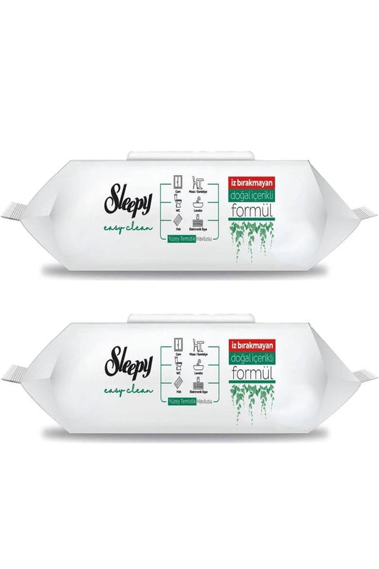 Sleepy Easy Clean Yüzey Temizlik Havlusu 100' lü x 2