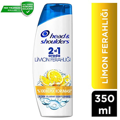 Head & Shoulders 2'si 1 Arada Şampuan Kepeğe Karşı Etkili, 350 ml