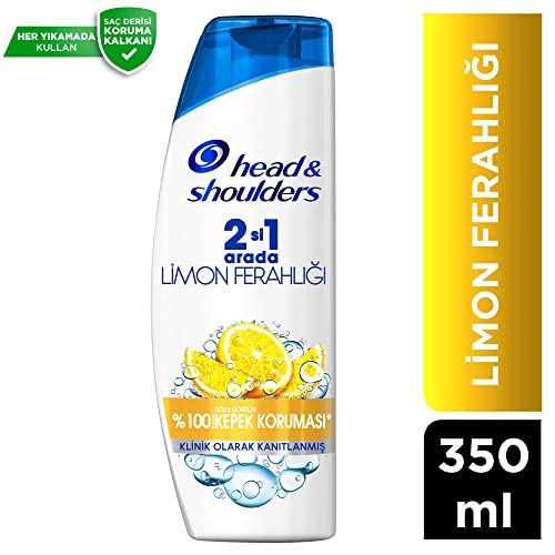 Head & Shoulders 2'si 1 Arada Şampuan Kepeğe Karşı Etkili, 350 ml