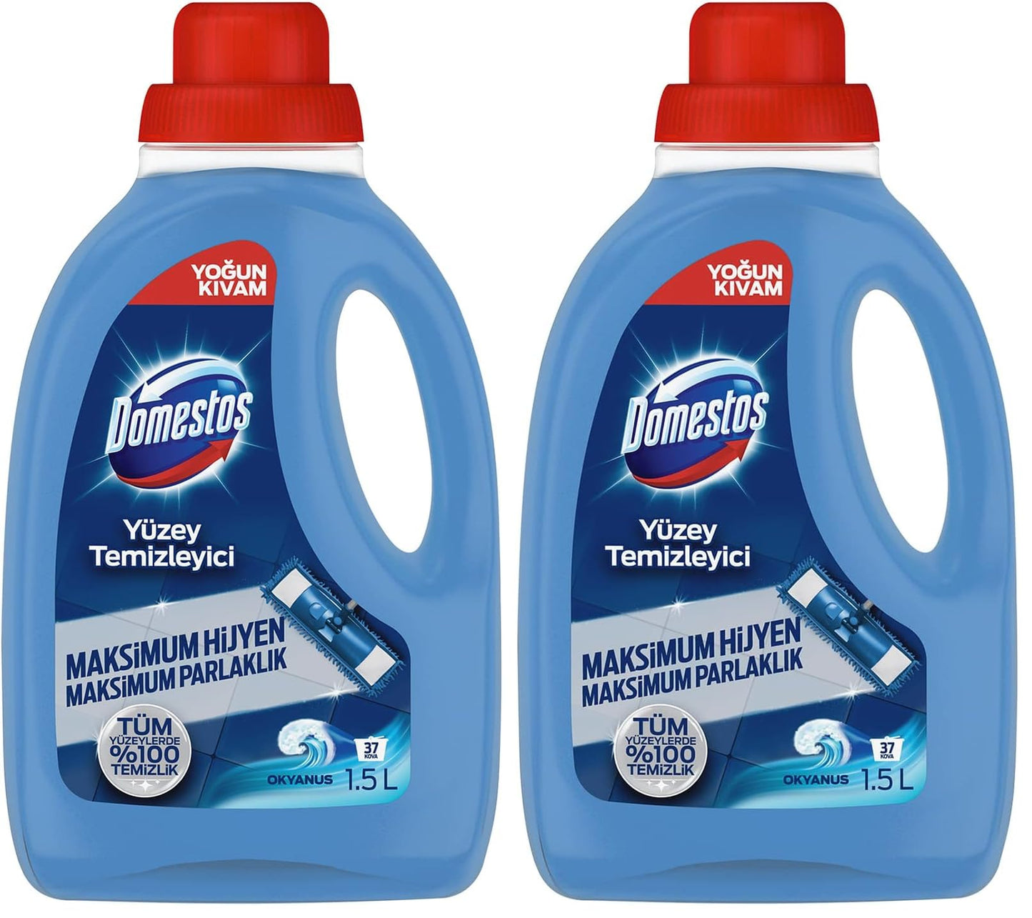 Domestos Yüzey Temizleyici Yoğun Kıvam Okyanus 1500 ml