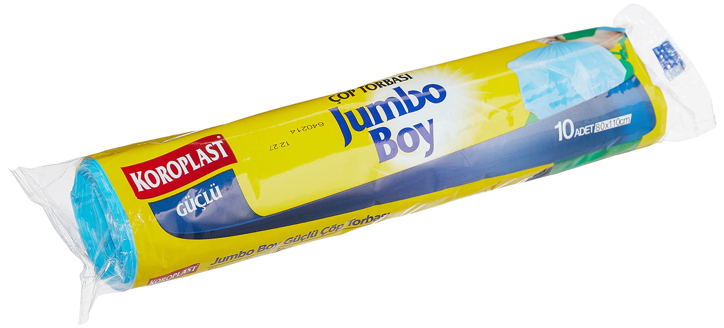Koroplast Güçlü Jumbo Boy Çöp Poşeti 7'li