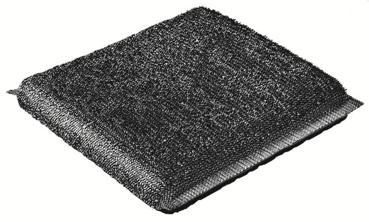 Vileda Glitzi Power INOX, Stahlschwamm gegen hartnäckige Verschmutzungen, länger haltbar, hygienische Reinigung, Härtegrad 3, 2er Pack