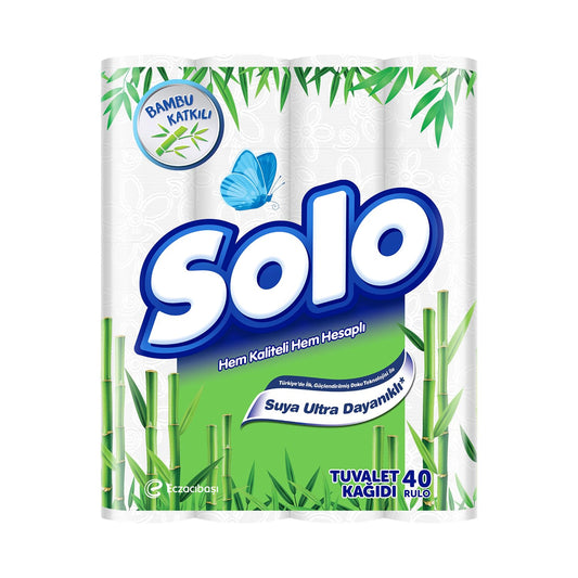 SOLO Bambu Katkılı Tuvalet Kağıdı 40’lı