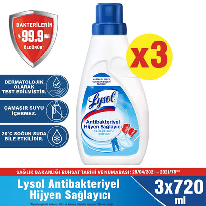 Lysol Çamaşırlar için Sıvı Antibakteriyel Hijyen Sağlayıcı