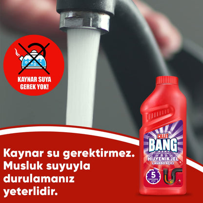 Cillit Bang Turbo Hijyenik Jel Lavabo Açıcı