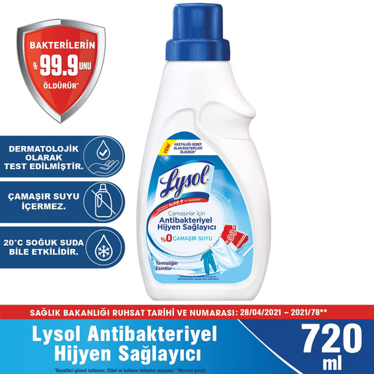 Lysol Çamaşırlar için Sıvı Antibakteriyel Hijyen Sağlayıcı