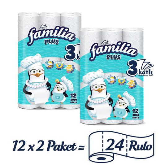 Familia Plus Kağıt Havlu 24 Rulo