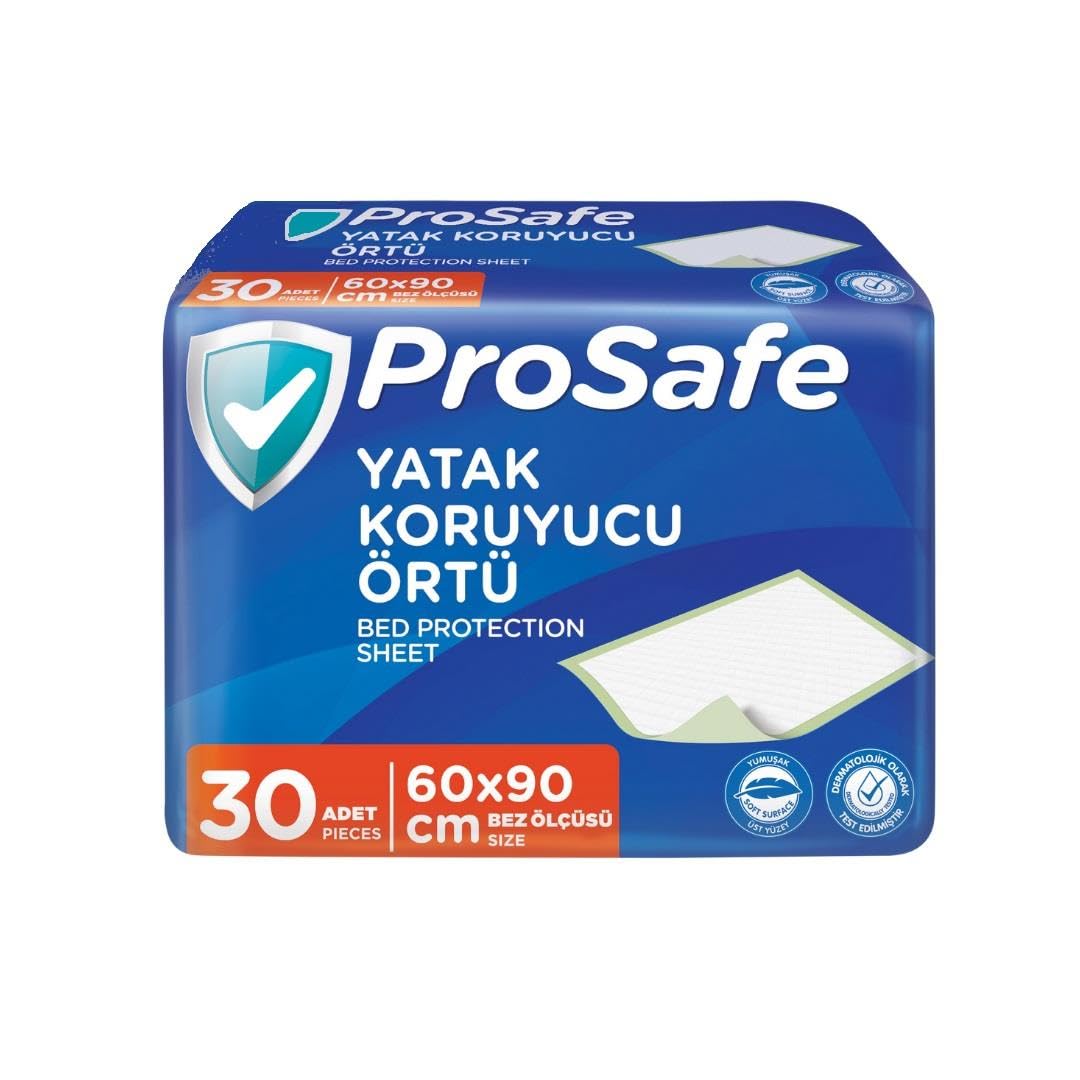 Prosafe Yatak Koruyucu Örtü, 60x90 cm 30'lu