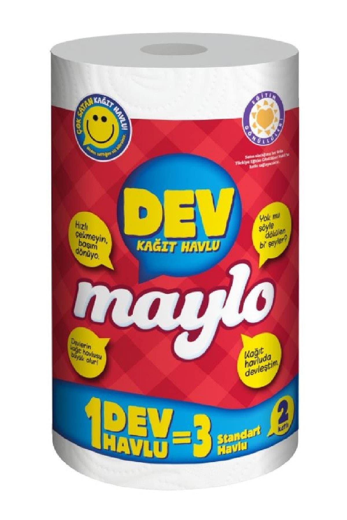 Maylo Dev Rulo Kağıt Havlu 4'lü