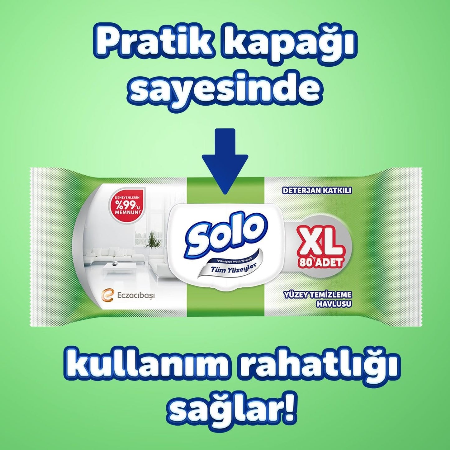 SOLO Yüzey Temizleme Havlusu XL T. Yüzey