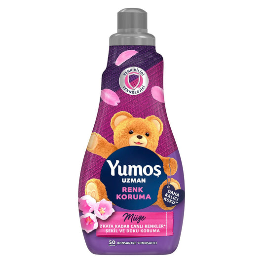 Yumoş Uzman Konsantre Çamaşır Yumuşatıcısı Renk Koruma 50 Yıkama (1 x 1200 ml)