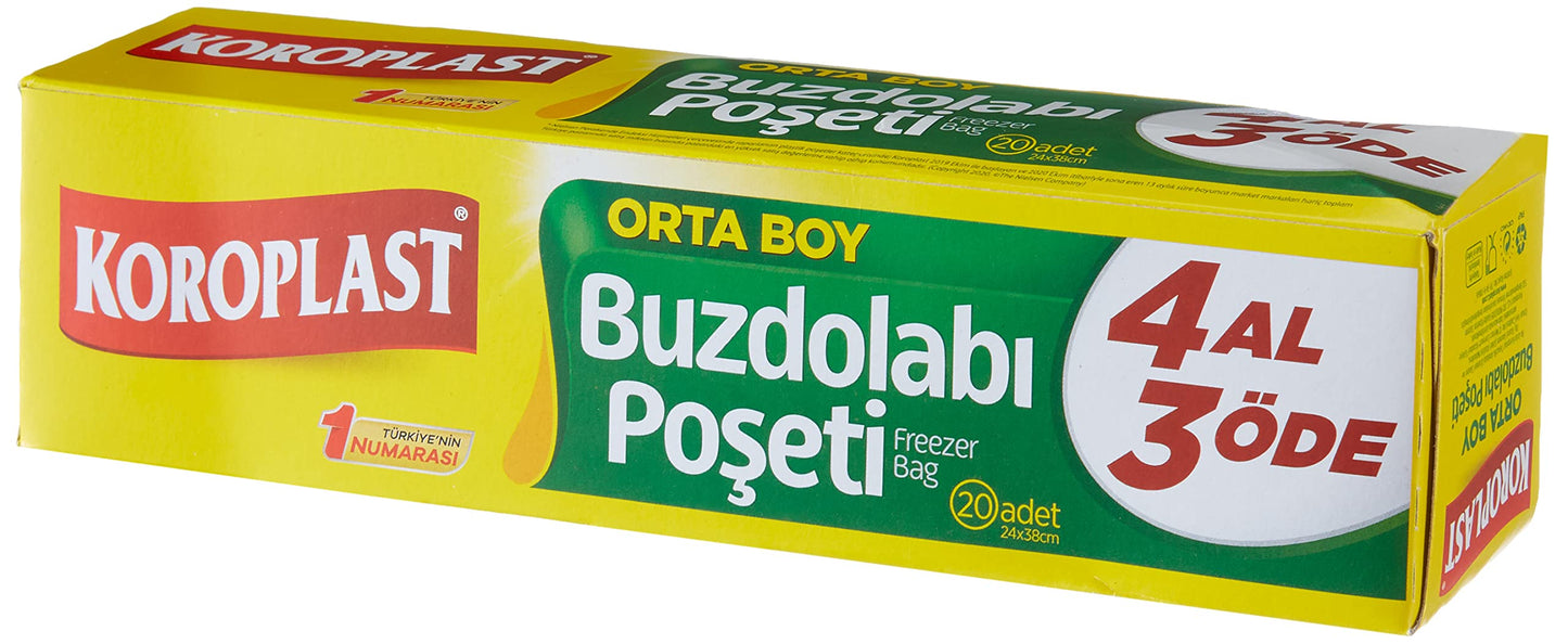 Koroplast 80'li 4 Al 3 Öde Buzdolabı Poşeti