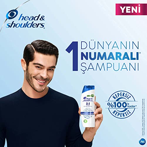 Head & Shoulders 2'si 1 Arada Şampuan Kepeğe Karşı Etkili, 350 ml