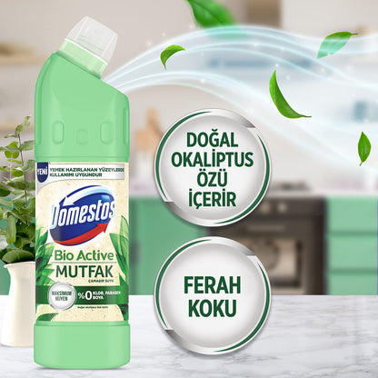 Domestos Yoğun Kıvamlı Çamaşır Suyu Bio Active 750 ml
