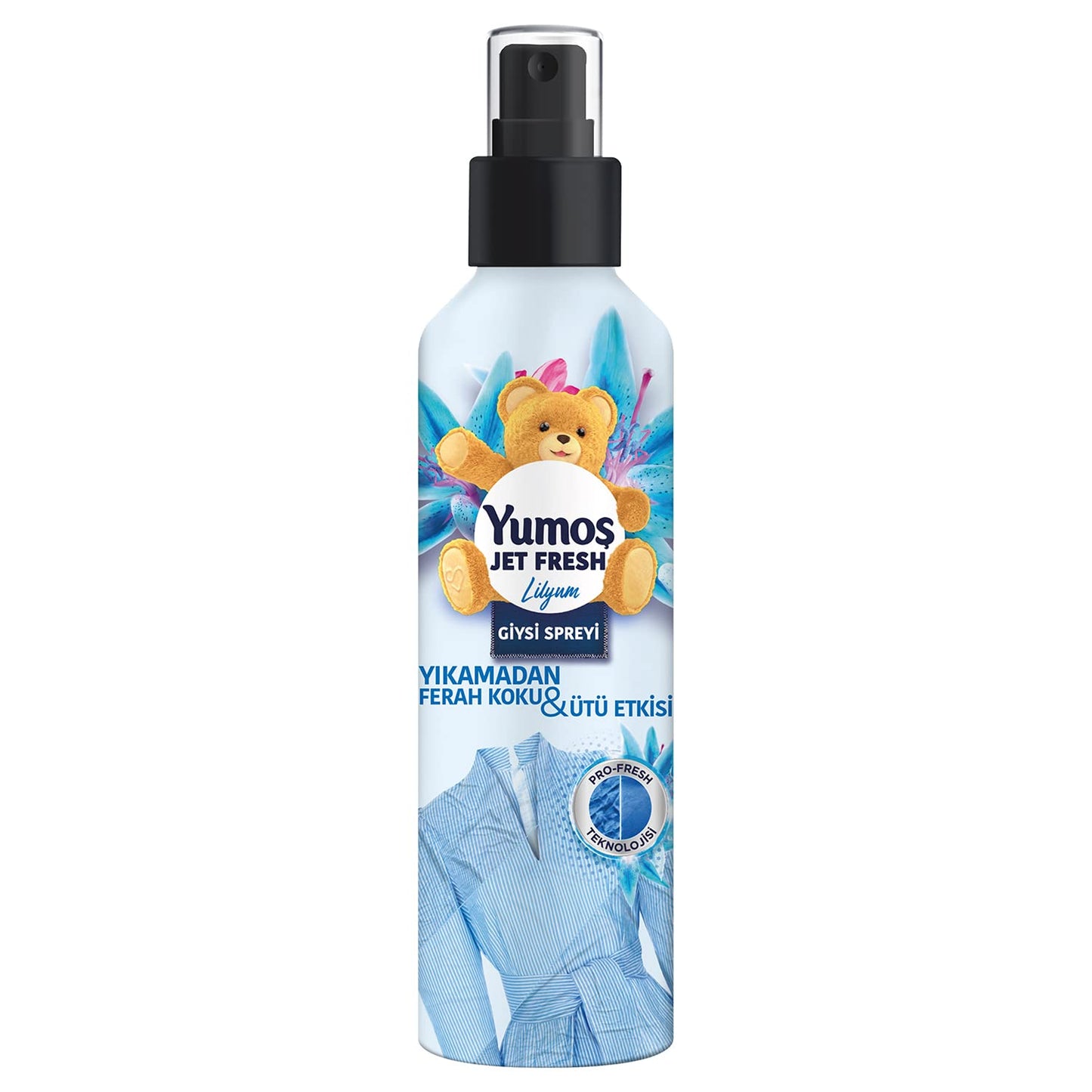 Yumoş JetFresh Giysi Spreyi Lilyum 200 ml